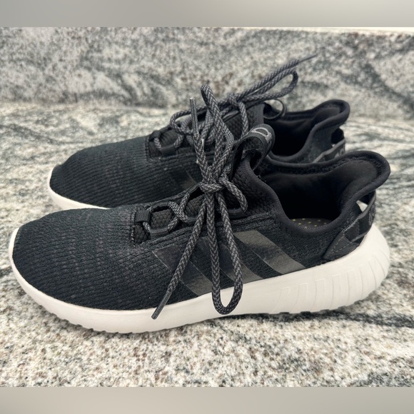 adidas Women's Black Kaptir X Running Shoes Size 7 - Picture 3 of 10